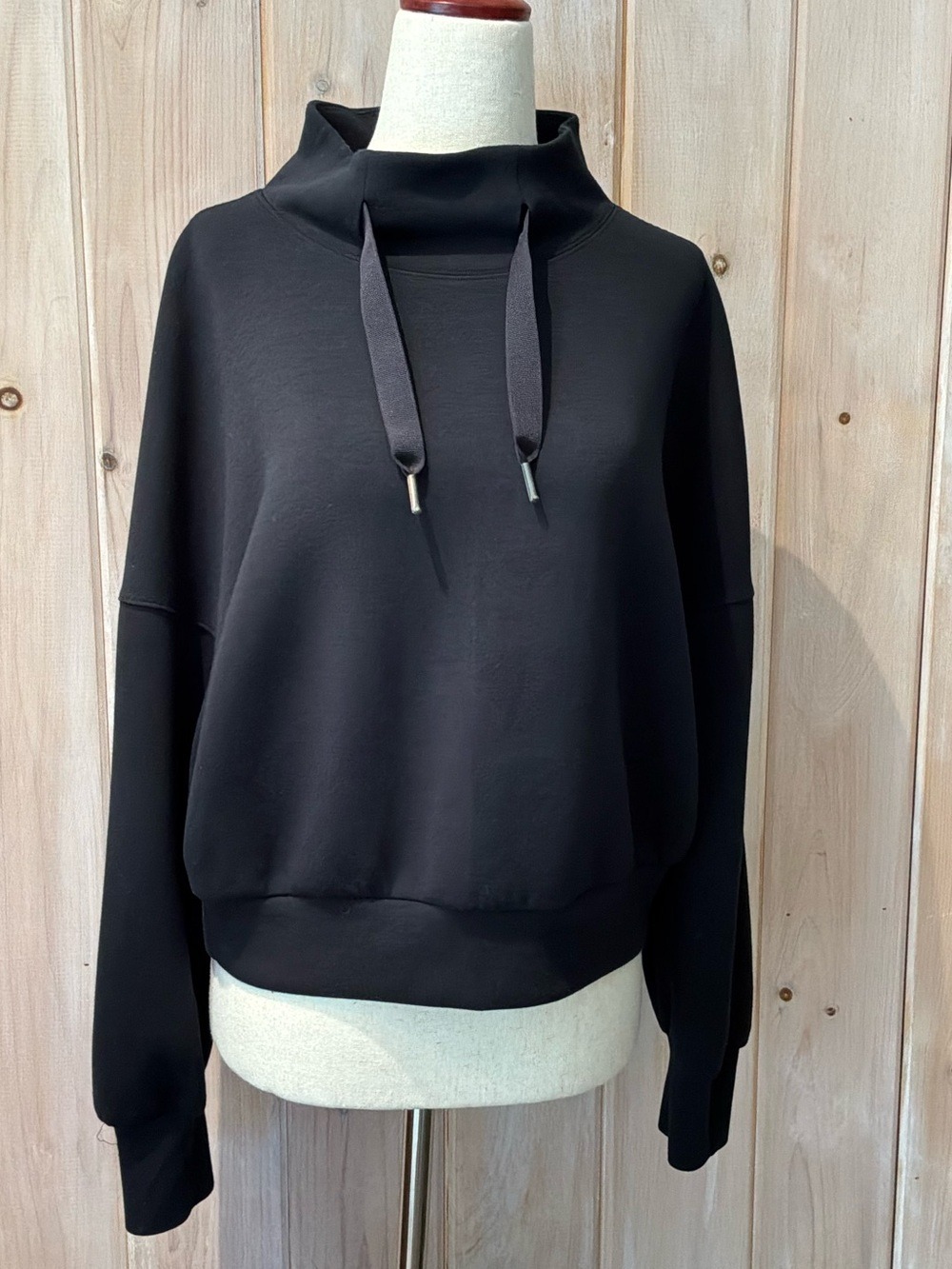 Spanx Air Essential Mock Neck Sweatshirt Small - Picture 3 of 7